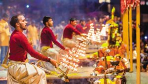 dashashwamedh ghat evening ganga aarti